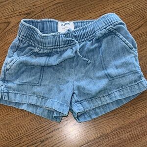 Old Navy Girls Blue Denim Shorts